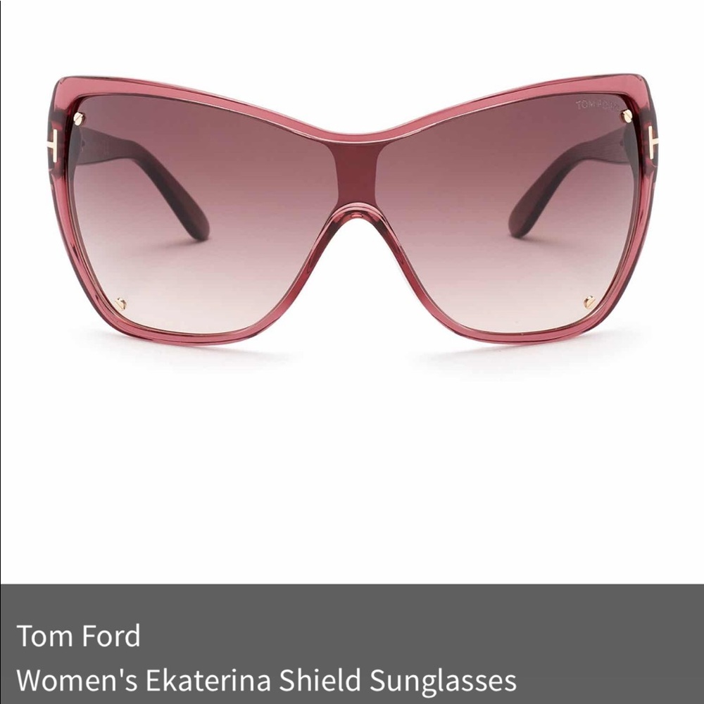 Tom Ford Ekaterina shield sunglasses
